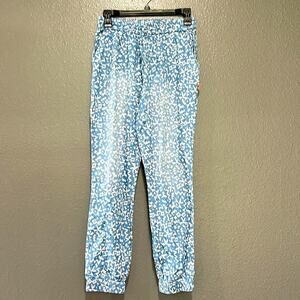 Seafolly chambray southwestern Aztec print jogger pants sz XS
